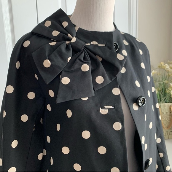 Like new! Kate Spade Polka Dot Coat / Rain Jacket - Picture 8 of 15